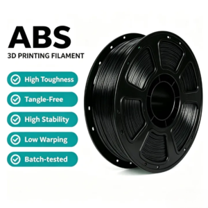 Black ABS 3D Printer Filament 1.75mm 1KG Spool