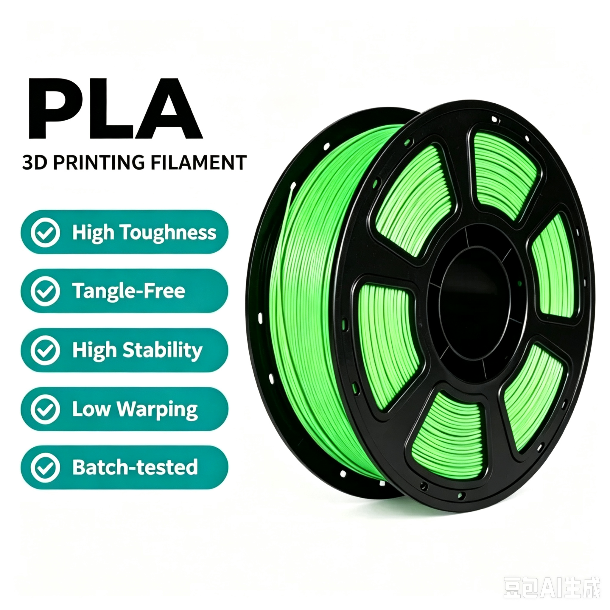 PLA+ Filament 1.75mm – 1kg Tough & Easy to Print