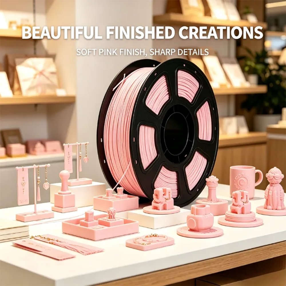 Matte Dusty Pink PLA Filament 1.75mm – 1kg - Image 6