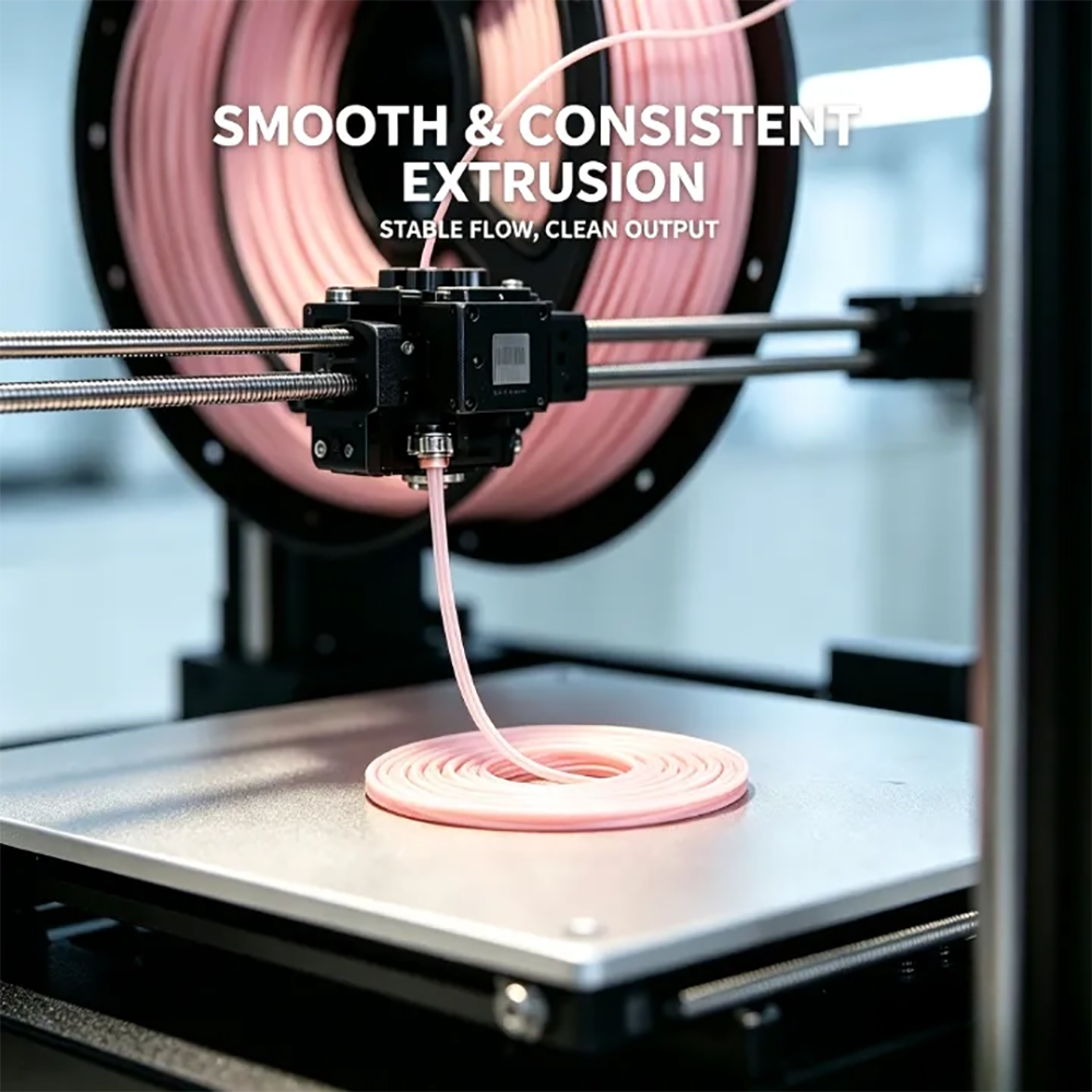 Matte Dusty Pink PLA Filament 1.75mm – 1kg - Image 3