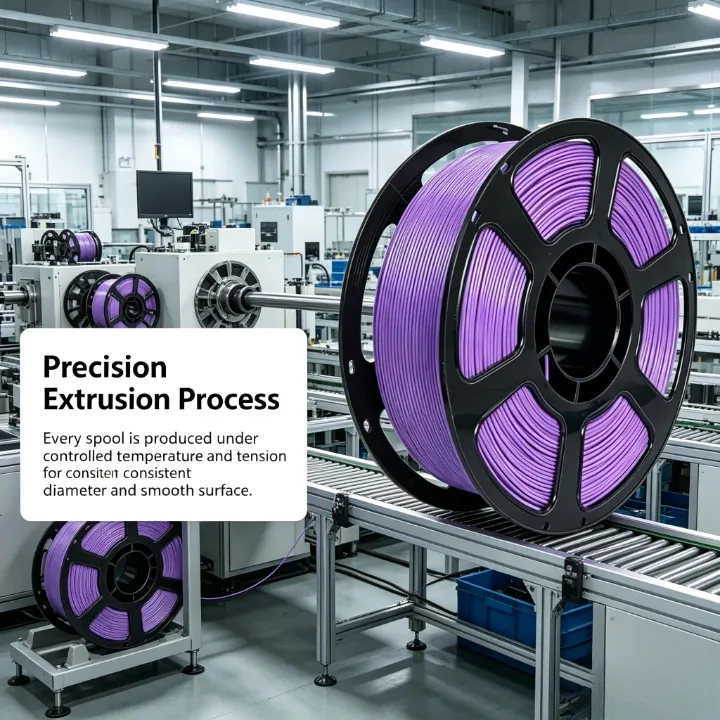 Batch-tested Purple PETG Filament 1.75mm – 1kg Impact-Resistant - Image 7