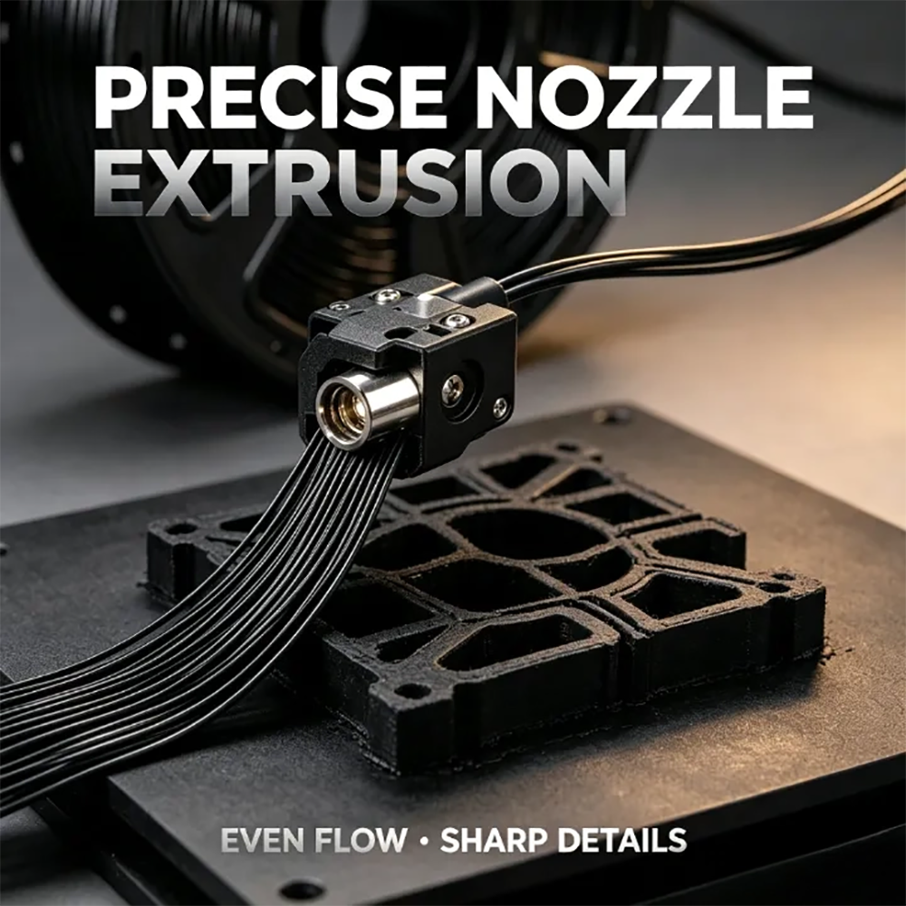 Black PLA Filament 1.75mm – 1kg - Image 2