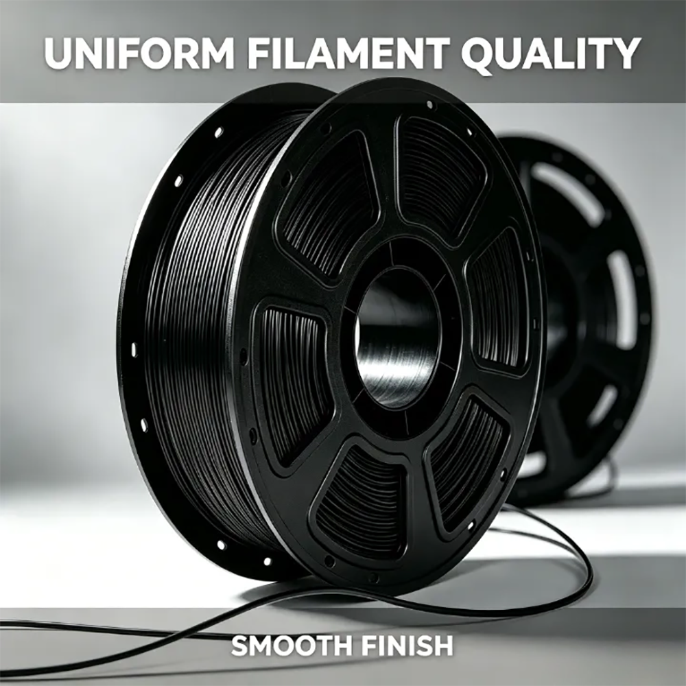 Black PLA Filament 1.75mm – 1kg - Image 3