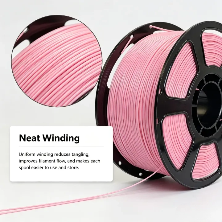 Batch-tested Pink PETG Filament 1.75mm – 1kg Impact-Resistant - Image 3