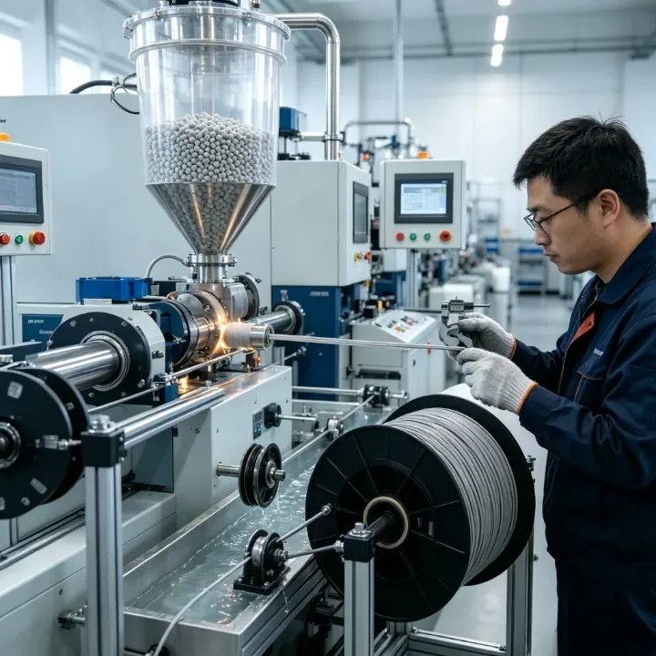 Jinhua Suirun filament factory production line