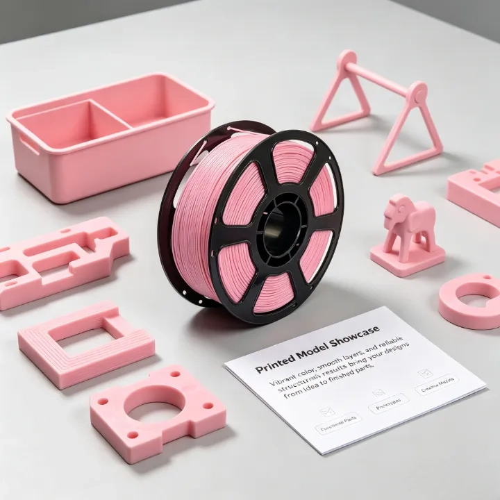 Batch-tested Pink PETG Filament 1.75mm – 1kg Impact-Resistant - Image 7