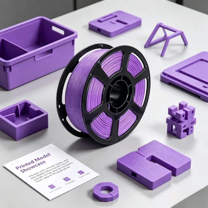 Batch-tested Purple PETG Filament 1.75mm – 1kg Impact-Resistant - Image 5