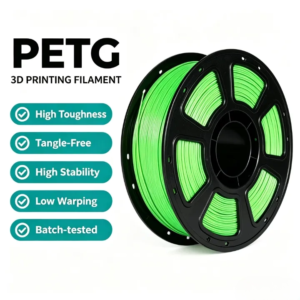Batch-tested Green PETG Filament 1.75mm – 1kg Impact-Resistant