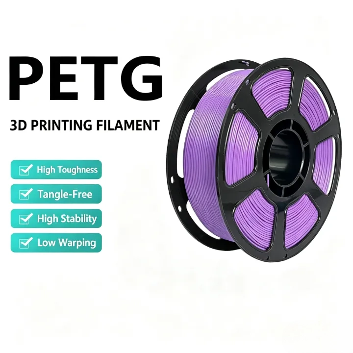 Batch-tested Purple PETG Filament 1.75mm – 1kg Impact-Resistant