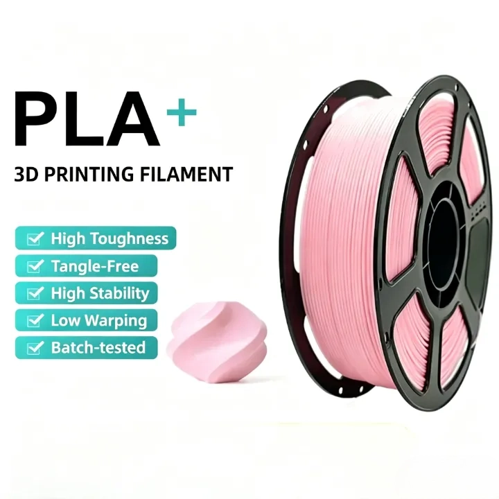 Pink PLA+ Filament 1.75mm – 1kg Impact-Resistant