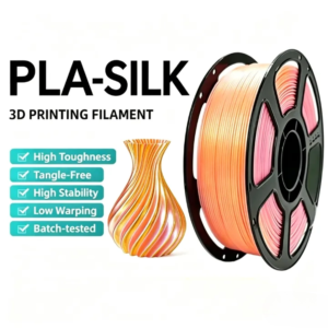 Orange-Pink PLA Silk Dual Color Filament 1.75mm – 1kg
